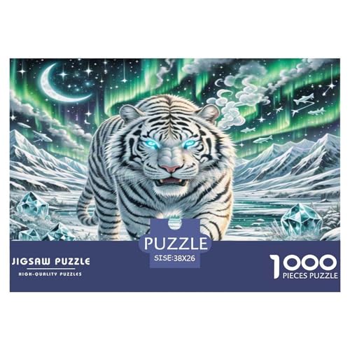 Tiger Puzzle 1000-teilige Schwer Puzzle Spielzeug Lernspiel Impossible Herausforderung Spielzeug Für Erwachsene Und Kinder Ab 12 Jahren 38x26cm/1000pcs Tiger Puzzle 1000-teilige Schwer Puzzle Spielzeug Lernspiel Impossible Herausforderung Spielzeug Für Erwachsene Und Kinder Ab 12 Jahren 38x26cm/1000pcs von KKOLASXZE