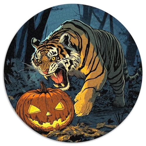 Tiger Puzzles 1000 Teile Schwer Puzzle Spielzeug Lernspiel Impossible Herausforderungsspielzeug Für Erwachsene Und Kinder Ab 12 Jahren 1000pcs (67.5x67.5cm) von KKOLASXZE