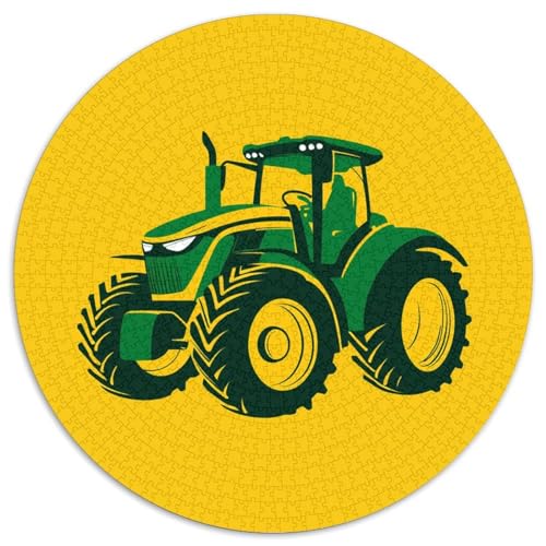 Tractor Puzzles 1000 Teile Schwer Puzzle Spielzeug Lernspiel Impossible Herausforderungsspielzeug Für Erwachsene Und Kinder in Bewährter 1000pcs (67.5x67.5cm) von KKOLASXZE
