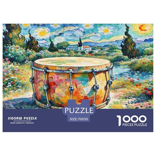 Trommel Puzzle 1000 Teile Schwer Puzzle Spielzeug Pädagogisches Spiel Impossible Herausforderung Spielzeug Für Erwachsene Und Kinder in Bewährter 70x50cm/1000pcs Trommel Puzzle 1000 Teile Schwer Puzzle Spielzeug Pädagogisches Spiel Impossible Herausforderung Spielzeug Für Erwachsene Und Kinder in Bewährter 70x50cm/1000pcs von KKOLASXZE