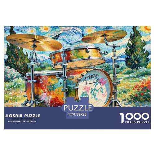 Trommel Set Puzzle 1000 Teile Schwer Puzzle Spielzeug Pädagogisches Spiel Impossible Herausforderung Spielzeug Für Erwachsene Und Kinder in Bewährter 38x26cm/1000pcs Trommel Set Puzzle 1000 Teile Schwer Puzzle Spielzeug Pädagogisches Spiel Impossible Herausforderung Spielzeug Für Erwachsene Und Kinder in Bewährter 38x26cm/1000pcs von KKOLASXZE