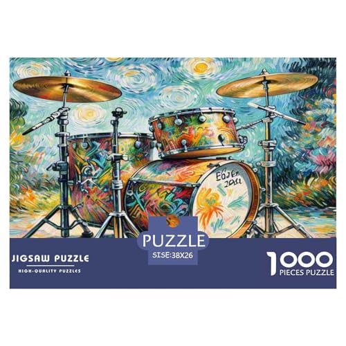 Trommel Set Puzzle 1000-teilige Schwer Puzzle Spielzeug Lernspiel Impossible Herausforderungsspielzeug Für Erwachsene Und Kinder Ab 14 Jahren 38x26cm/1000pcs Trommel Set Puzzle 1000-teilige Schwer Puzzle Spielzeug Lernspiel Impossible Herausforderungsspielzeug Für Erwachsene Und Kinder Ab 14 Jahren 38x26cm/1000pcs von KKOLASXZE