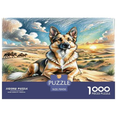 Tschechischer Wolfhund Puzzle 1000 Teile Schwer Puzzle Spielzeug Lernspiel Impossible Herausforderung Spielzeug Für Erwachsene Und Kinder in Bewährter 70x50cm/1000pcs Tschechischer Wolfhund Puzzle 1000 Teile Schwer Puzzle Spielzeug Lernspiel Impossible Herausforderung Spielzeug Für Erwachsene Und Kinder in Bewährter 70x50cm/1000pcs von KKOLASXZE