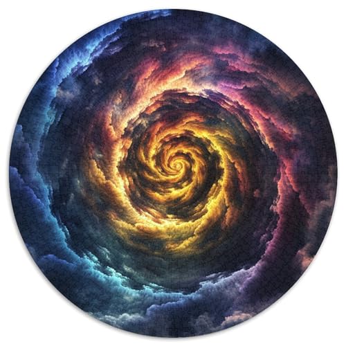 Vortex Puzzle 1000-teilige Schwer Puzzle Spielzeug Pädagogisches Spiel Impossible Herausforderung Spielzeug Für Erwachsene Und Kinder Ab 12 Jahren 1000pcs (67.5x67.5cm) von KKOLASXZE