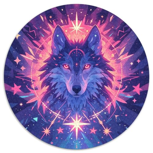 Wolves Puzzles 1000 Teile Schwer Puzzle Spielzeug Lernspiel Impossible Herausforderungsspielzeug Für Erwachsene Und Kinder Ab 14 Jahren 1000pcs (67.5x67.5cm) von KKOLASXZE