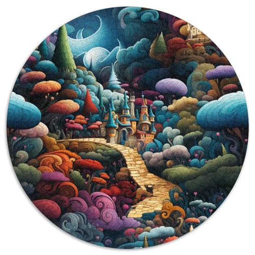 Wonderland Puzzles 1000 Teile Schwer Puzzle Spielzeug Lernspiel Impossible Herausforderungsspielzeug Für Erwachsene Und Kinder Ab 14 Jahren 1000pcs (67.5x67.5cm) von KKOLASXZE