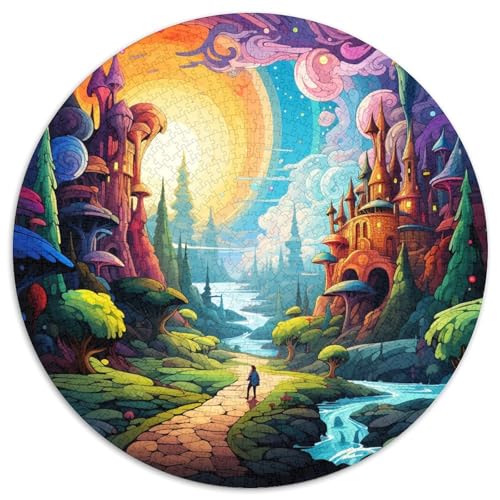 Wonderland Puzzles 1000 Teile Schwer Puzzle Spielzeug Pädagogisches Spiel Impossible Herausforderungsspielzeug Für Erwachsene Kinder 1000pcs (67.5x67.5cm) von KKOLASXZE