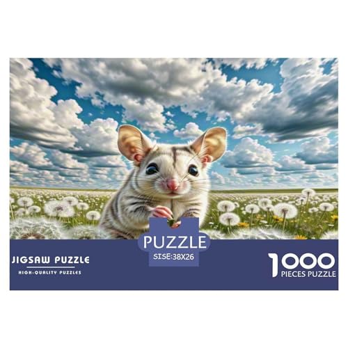 Zucker Glider Puzzle 1000 Teile Schwer Puzzle Spielzeug Pädagogisches Spiel Impossible Herausforderung Spielzeug Für Erwachsene Kinder 38x26cm/1000pcs von KKOLASXZE