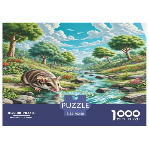 Zucker Glider Puzzle 1000-teilige Schwer Puzzle Spielzeug Lernspiel Impossible Herausforderungsspielzeug Für Erwachsene Und Kinder in Bewährter 70x50cm/1000pcs von KKOLASXZE