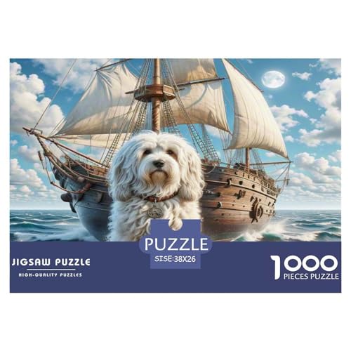 maltesisch Puzzle 1000 Teile Schwer Puzzle Spielzeug Lernspiel Impossible Herausforderung Spielzeug Für Erwachsene Kinder 38x26cm/1000pcs von KKOLASXZE