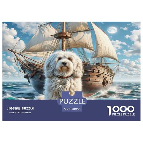 maltesisch Puzzle 1000 Teile Schwer Puzzle Spielzeug Lernspiel Impossible Herausforderung Spielzeug Für Erwachsene Und Kinder Ab 12 Jahren 70x50cm/1000pcs von KKOLASXZE