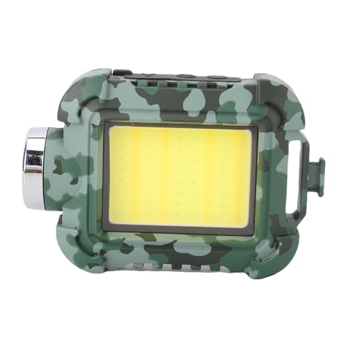 KKPLZZ Klemme auf Taschenlampe, wasserdichte LED Leuchtet Licht mit Rotem SOS -Signallicht für Outdoor -Abenteuer Radfahren Wanderung (Grün) von KKPLZZ