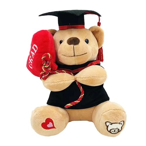 MaibaoteMbt Abschluss Plüschbär Spielzeug, Teddybär Plüschtier, Kuscheltier Bär, Examensbär, Bestandene Prüfung Teddybär, Bachelor Teddybär mit Diplom und Doktorhut, Bachelor Abschluss Geschenk MaibaoteMbt Abschluss Plüschbär Spielzeug, Teddybär Plüschtier, Kuscheltier Bär, Examensbär, Bestandene Prüfung Teddybär, Bachelor Teddybär mit Diplom und Doktorhut, Bachelor Abschluss Geschenk von KKTONGXI