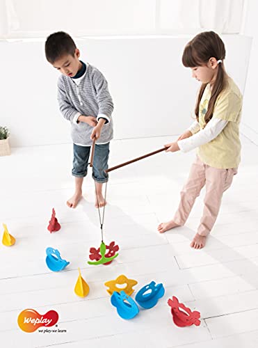 KL-Toys Rock 'n' Fish / Angelspaß in Teamwork / Material: Thermoplastischer Kunststoff / 11-teilig / für Kinder ab 3 Jahre von KL-Toys