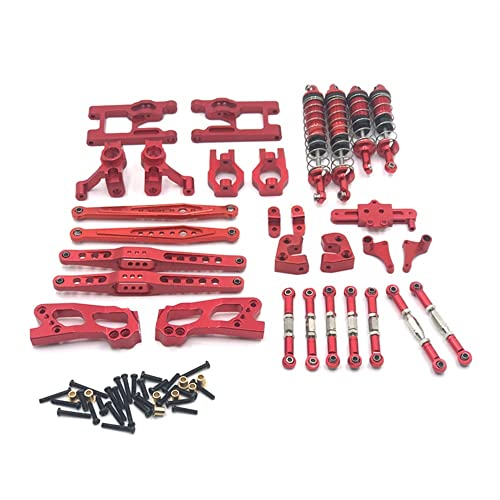 12428 Teile 12423 Upgrade Zubehör Feiyue Fy03 Kit für Feiyue FY03 WLtoy 12428 12423 1/12 RC Buggy Autoteile 13-teilig (Rosso) von KLAPR