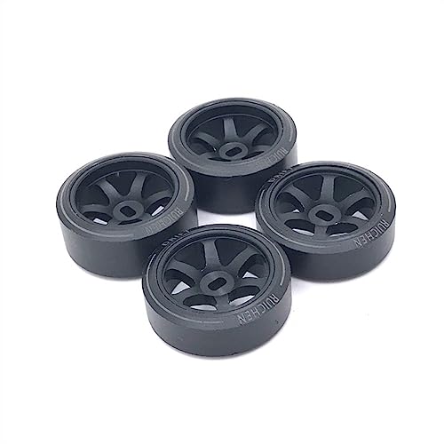 25 mm Drift-Räder für 1/28 K969 K979 K989 K999 P929 P939 284131 Iw04m Iw02 Rm02 Rm03 Dgawd MINI-Q RC Autoteile (Nero) von KLAPR