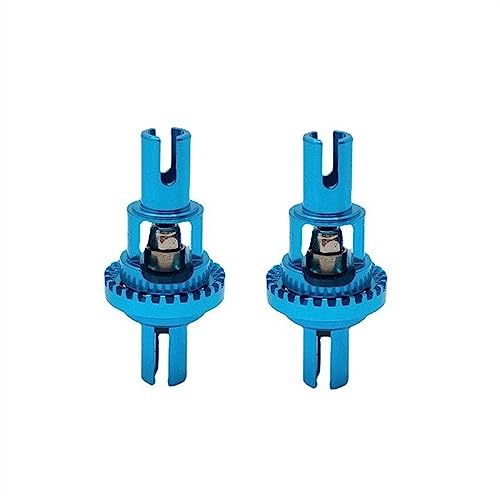 Einstellbares Differential aus Metall für 284131 K969 K989 P929 MINI-Q AWD IW04M 1/28 RC Autoteile (Hellblau, 2 Stück) von KLAPR