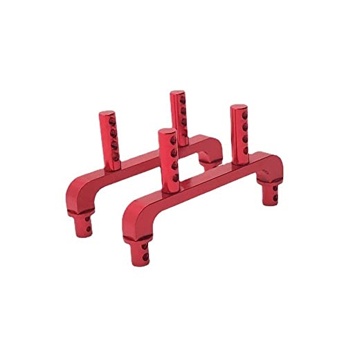 Für 1/18 A949 A959 A969 A979 K929 RC Autozubehör Metall Upgrade Refit Auto Shell Säule (Rosso) von KLAPR