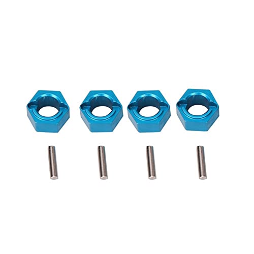 Für 1/18 A949 A959 A969 A979 K929 RC Car A949-11 Aluminium-Sechskant-Sechskantsitz-Halterung, Nabenstifte, 7 mm, Upgrade-Teile von KLAPR