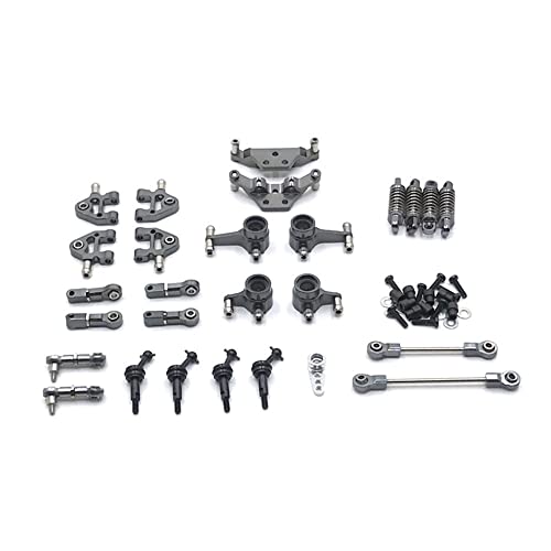 Für 1/28 284131 K969 K979 K989 P929 P939 RC Upgrade Metallteile, einschließlich Absorber, Zugstange usw. 10-teiliges Set (Grigio) von KLAPR