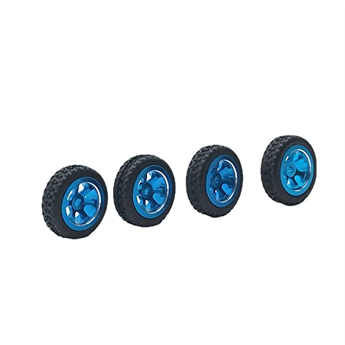 Für 1:28 Auto K969 K979 K989 P929 AWD IW04 4m RC Teile Drift Wheel Reifen (blau) von KLAPR