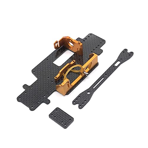 Für 284131 K969 K979 K989 K999 P929 P939 Auto-Upgrade-Kohlefaser-Boden, zweite Etage, Refit Metallteile (Gold) von KLAPR