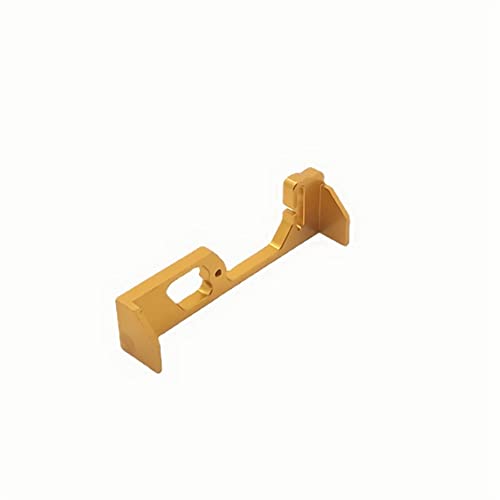 Für WLtoys 1/28 K989 K979 K999 MI NI Q8 Q9 RC Auto, Metall-Upgrade- und Modifikationsteile, Batteriehalter, 4 Farben erhältlich (Gold) von KLAPR