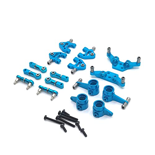 Für WLtoys 1:28 K969 K979 K989 K999 P929 RC Auto Upgrade Modifikationsteile 7 Sets (blau) von KLAPR