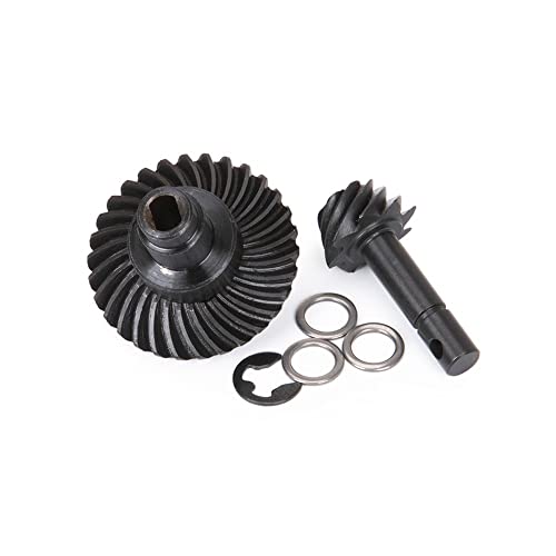 KLAPR 8T 24T/27T/30T/33T AR44 AR45 Locker Kegelgetriebe Overdrive für 1/10 RC Rock Crawler Axial SCX10 II III Capra Achse Ersatzteile Ersatz-Upgrade Zubehör (Farbe: 30T 8T) von KLAPR