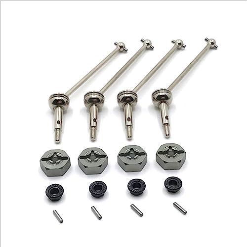 KLAPR Für 144001 124016 124017 124018 124019 RC Auto-Upgrade-Teile-Kupplungs-Kit (Titan) von KLAPR