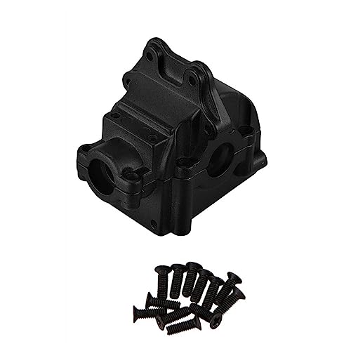 KLAPR Für 144001 144002 144010 124016 124019 Metallgetriebegehäuse Differentialgehäuse Getriebe Teile (Schwarz, 1 Stück) von KLAPR