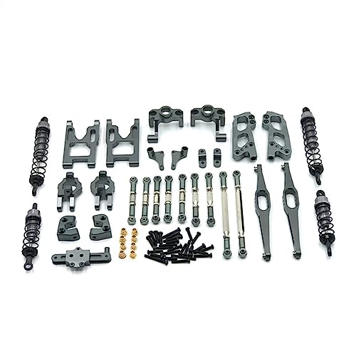 KLAPR Für Feiyue FY-03 12428 12423 Desert Falcon Universal-Kit, komplettes Upgrade-Zubehör, hydraulische Absorption (Szary) von KLAPR