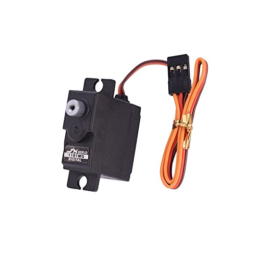 KLAPR Für JX Servo PDI-1181MG 18 g 3,5 kg Metall Gear Digital Core Servo für WLtoys 144001 WPL RC Auto B1/16 B24 C14 C24 Hubschrauber Flugzeug RC Auto Zubehör von KLAPR