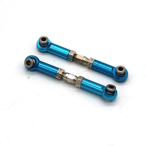 KLAPR Für Mjx 16207 16208 16209 16210 1/16 RC Auto Metall Upgrade Zubehör Lenkstange (Himmelblau) von KLAPR