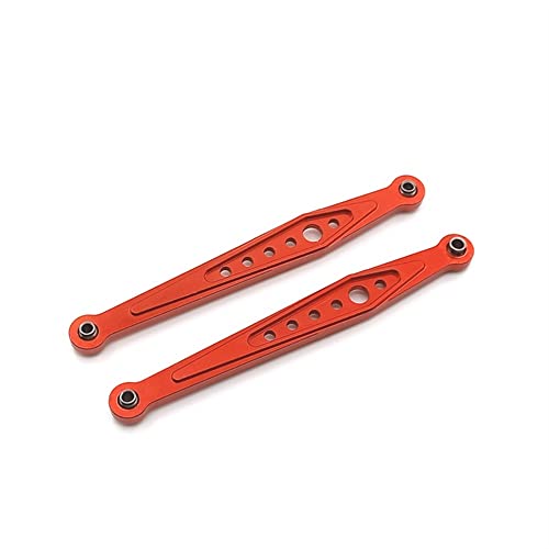 KLAPR Für WLtoys 1:12 RC Car 12428-A B 12423 Leap und andere Metall-Upgrade-Teile, hintere feste Stange (Rosso) von KLAPR
