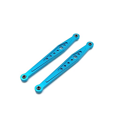 KLAPR Für WLtoys 1:12 RC Car 12428-A B 12423 Leap und andere Metall-Upgrade-Teile, hintere feste Stange (blau) von KLAPR