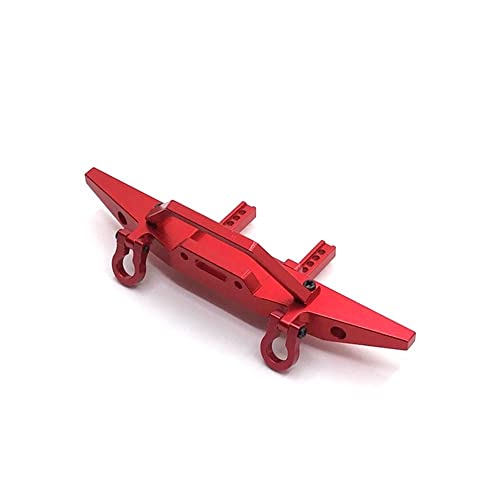 KLAPR Für ZP1001 ZP1002 ZP1003 ZP1004 1/10 RC Auto-Ersatzteile Metall Upgrade Modifikation Frontschutzstange (Rosso) von KLAPR