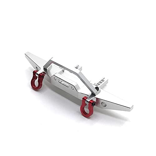 KLAPR Für ZP1001 ZP1002 ZP1003 ZP1004 1/10 RC Auto-Ersatzteile Metall Upgrade Modifikation Frontschutzstange (Silber) von KLAPR