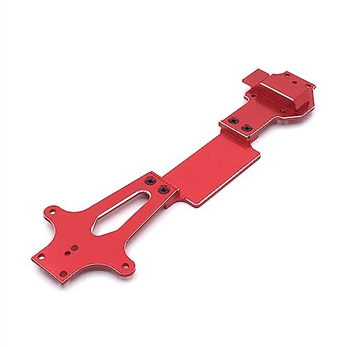 KLAPR Geeignet für 1/14 144001 144002 144010 RC Auto Metall Upgrade Teile zweite Etage Refit Teile (Rosso) von KLAPR