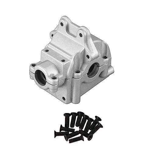 KLAPR Getriebe Metall Getriebe Differentialgetriebe für Teile 144001 144002 144010 124016 124019 (Silber) von KLAPR