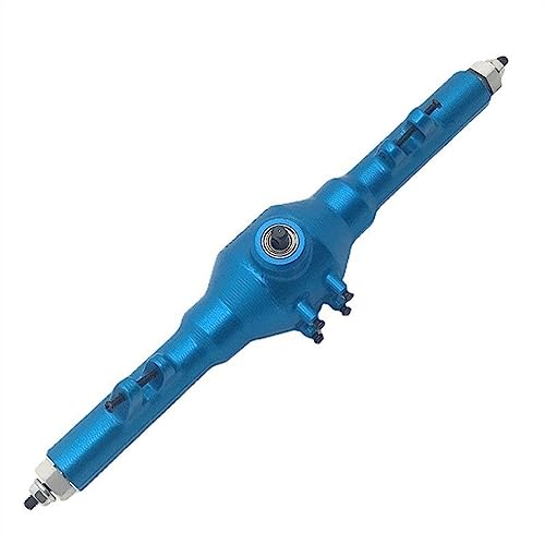 KLAPR Komplette Hinterachse aus Metall mit Differential für 12428 12423 12427 Feiyue FY03 1/12 RC Autoteile (Blau) von KLAPR