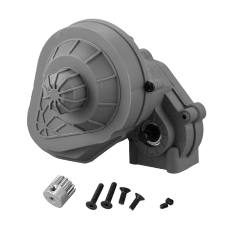 KLAPR Komplettes Getriebe-Getriebe-Set für 1/10 RC Crawler Car Axial SCX10 SCX10 II 90046 Upgrade-Teile (Farbe: Szary) von KLAPR