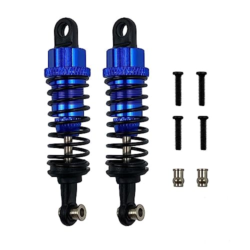 KLAPR Metall-Dämpfer für A959 A959-B A949 A969 A979 K929 1/18 RC Autoteile Zubehör (2 Stück, dunkelblau) von KLAPR