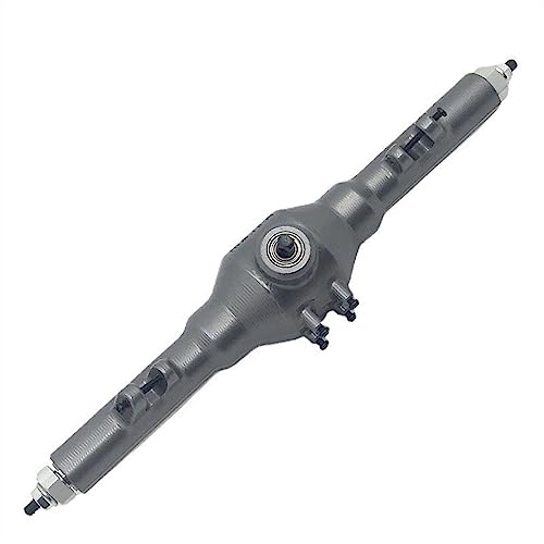 KLAPR Metall Hinterachse komplett mit Differential für 12428 12423 12427 Feiyue FY03 1/12 RC Car Parts(Szary) von KLAPR