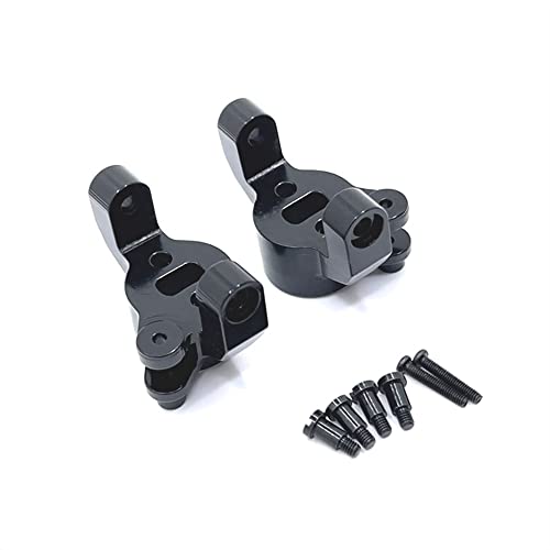 KLAPR Metall Upgrade CNC Prozess Vorderachse C-Typ-Sitz für 1/10 ZP1001 ZP1002 ZP1003 ZP1004 RC Autoteile (Nero) von KLAPR