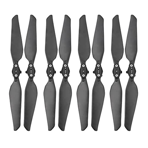 KLAPR Schnellverschluss-Propeller für FIMI X8 SE 2020 Drohne Ersatzklingenschrauben Faltrequisiten Ersatzteile Flügelventilator Zubehör (Farbe: 8 Stück (4 Paar)) von KLAPR