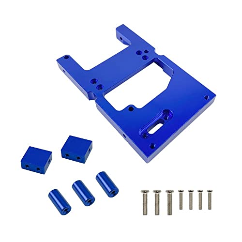 KLAPR Servohalterung aus Aluminiumlegierung für C24 C14 B16 B36 1/16 RC Auto MN D90 99s Upgrade Metall Ersatzteile (blau) von KLAPR