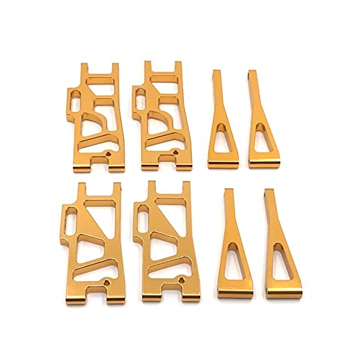 KLAPR Upgrade-Zubehör-Set Schwinge für 12402-A 12402A 12402 12404 12409 1/12 RC Autoteile (Gold) von KLAPR