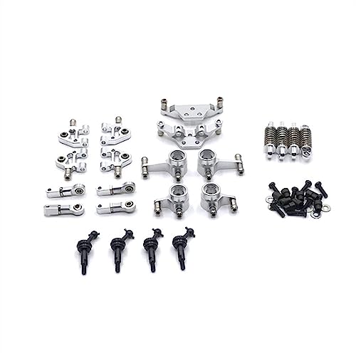 Lenkbecherhalterung aus Metall für 1/28 284131 K969 K979 K989 K999 P929 P939 RC-Autoteile (Silber) von KLAPR