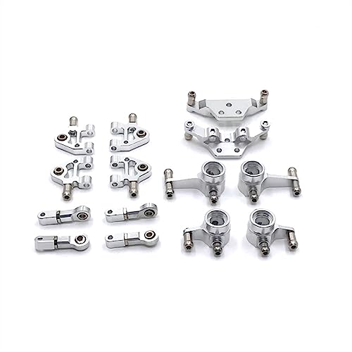 Lenkbecherhalterung aus Metall für 1/28 284131 K969 K979 K989 K999 P929 P939 RC-Autoteile (Silber) von KLAPR